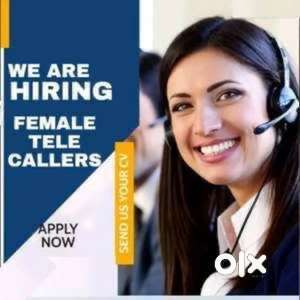 Female telecalling staff required