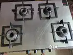 Gas Range-4 Burners-Glen Ultra make