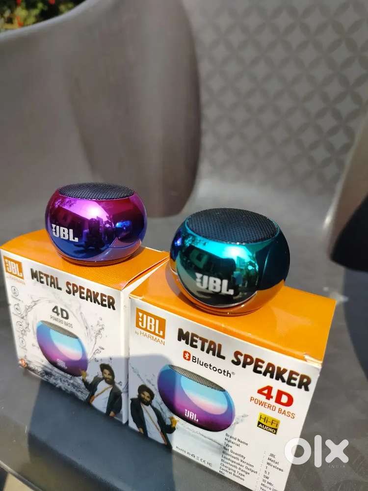New JBL Bluetooth Metal Speaker Audio