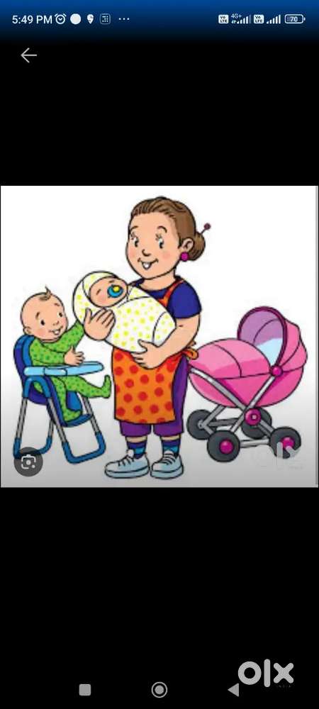 Require experienced baby sitter/Nanny for 6 hrs (9am - 3 Pm) in Airoli