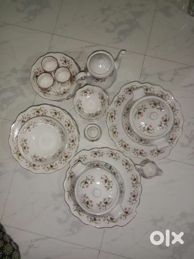 Dinner set 35 pcs with glass set