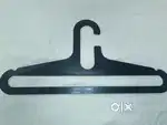 black colour plastic cloth hanger rs 12 piece