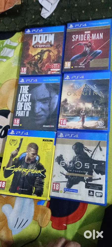 PS4 games DVD