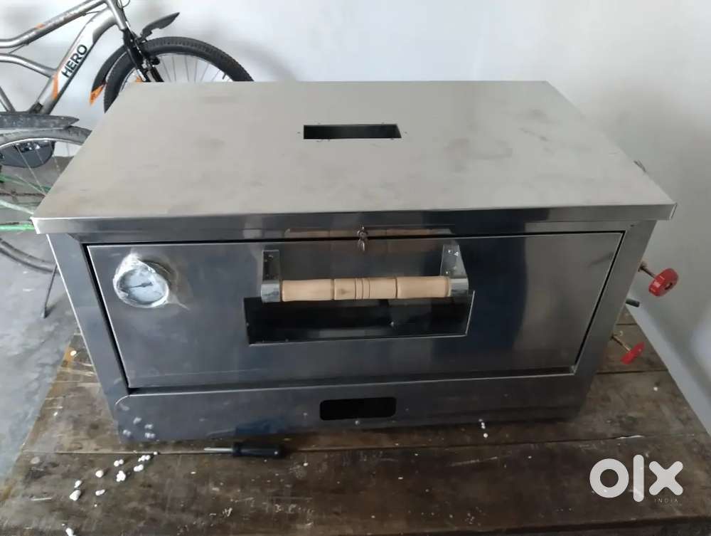 Commercial gass ovan large size double chamber 1 minutes 8 pizza make