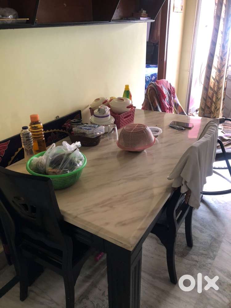 Marble Dining Table, Wardrobe for sale
