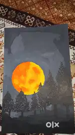 Bloodmoon painting thick pepar