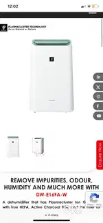 Air purifier + dehumidifier
