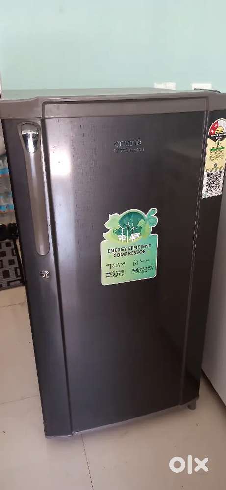 Deep fridge and small single door fridge