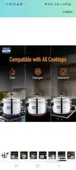 Kent cooker rs 1100