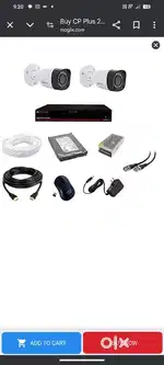 Cctv camera set of 2