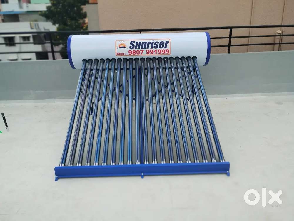 Solar water heater available