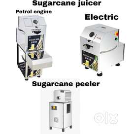 Softy Ice cream machine,Sugarcane Juicer,Display counter,Deep Freezer
