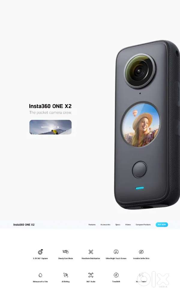 Insta 360 X2 New condition