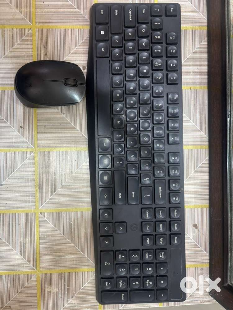 Wireless keyboard and mouse