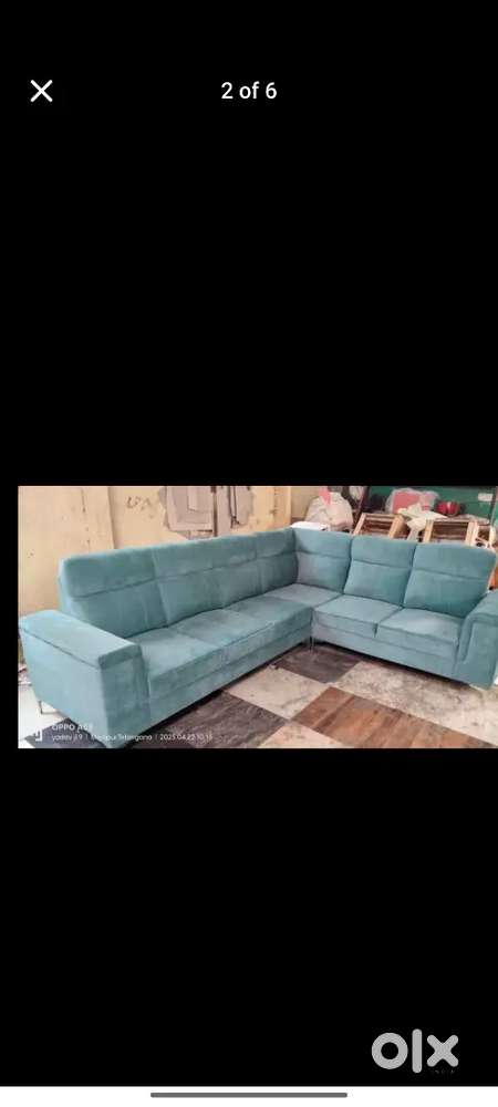 Luxurious model L shape sofa set available in starf premium furnit.