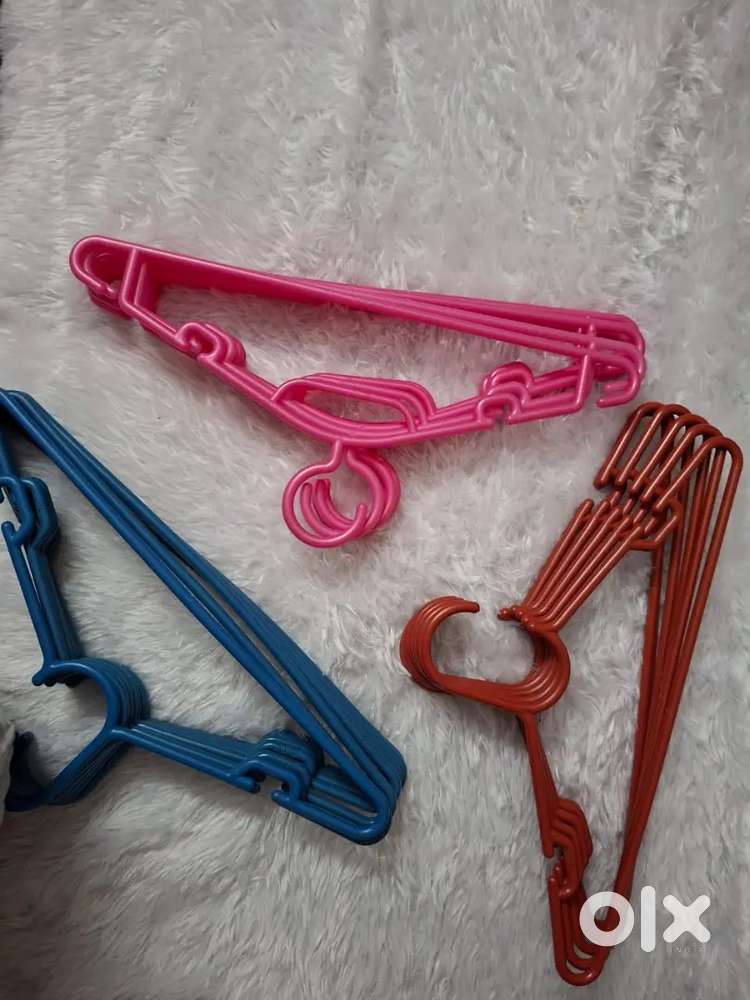 Cloth hangers Rs 15 each piece