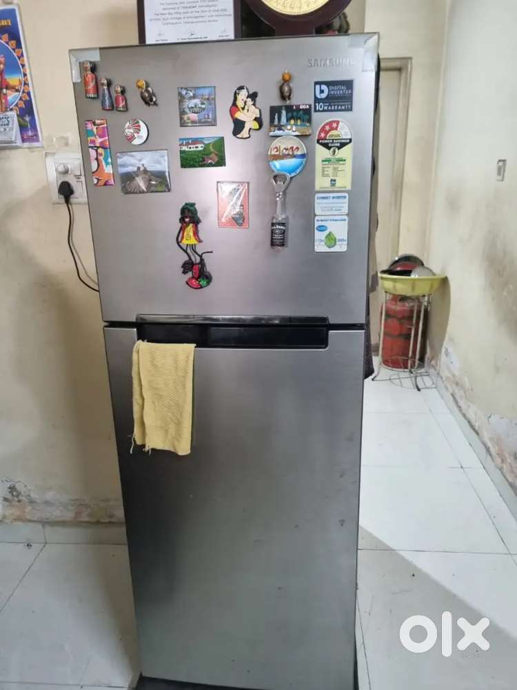Samsung double door fridge 260L