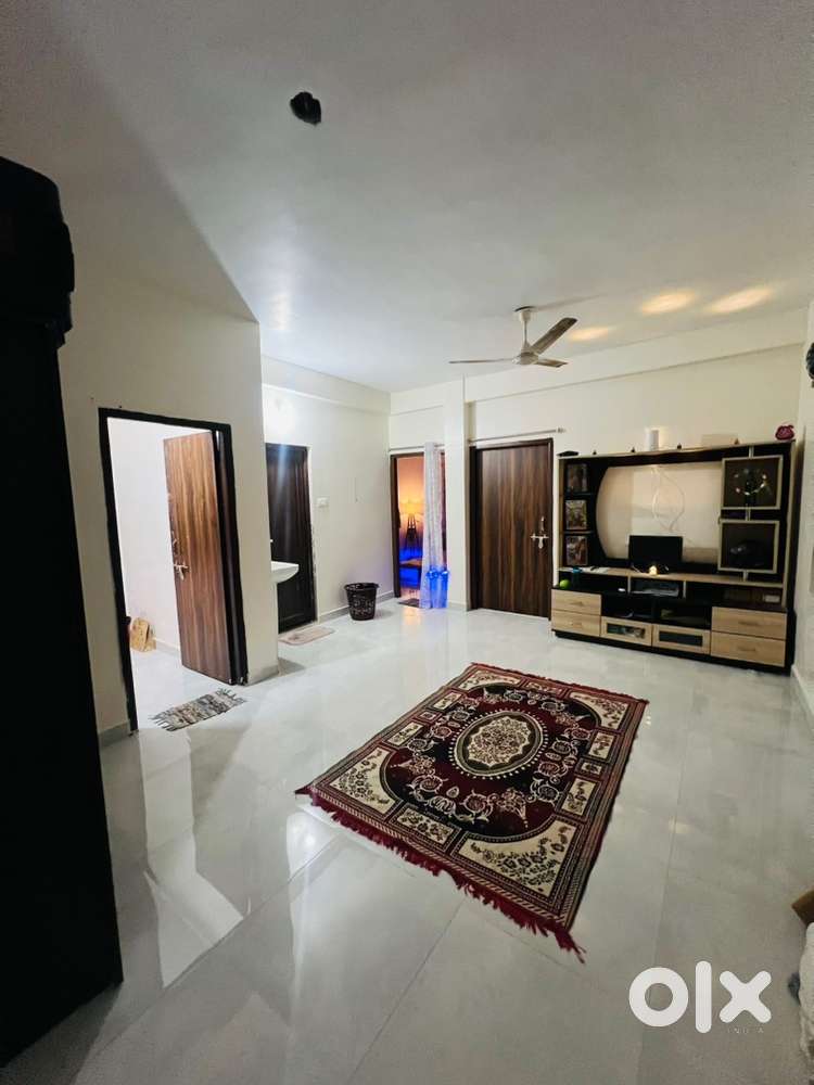 1bhk available in 2bhk with semi furnished
