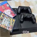 PS4 (500 GB) (2 Controller) ( 2Games)