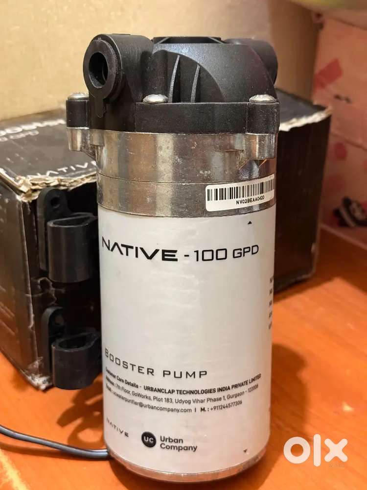 UC new booster pump WATER PURIFIER 100 GPD