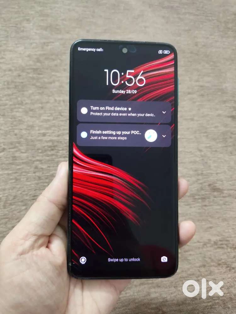 Poco M2 Pro having crack on display bottom left. Full functional.