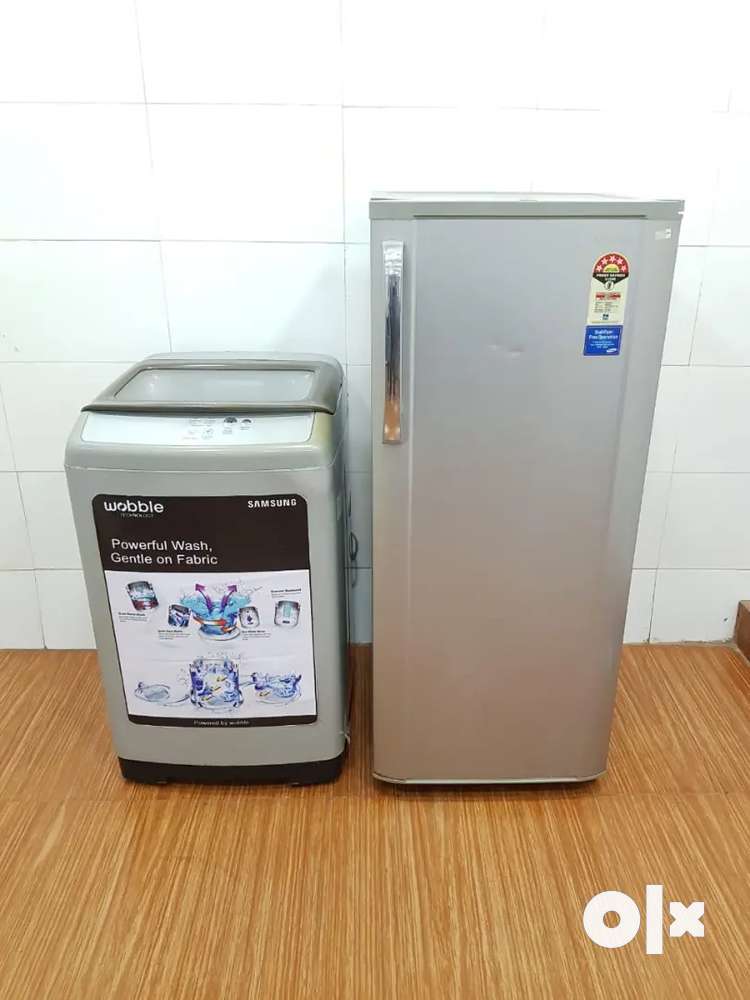 #Gentlyused Samsung 210ltr refrigerator&Samsung 6.2kg washingmachine!!