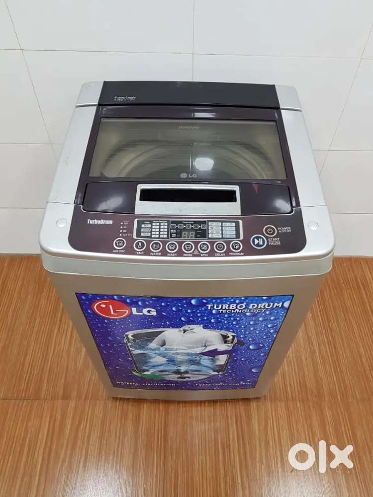 Diamond glass fuzzy logic 6.2 kg top load washing machine