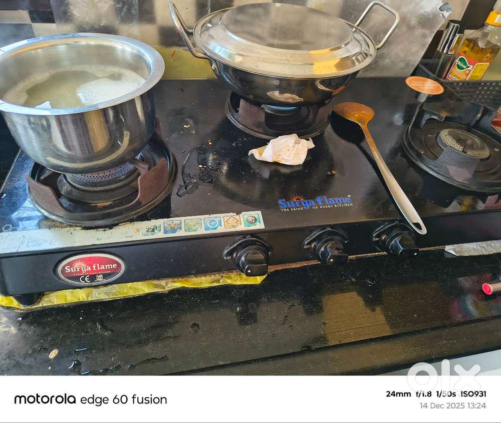 3 burner gas stove on sale