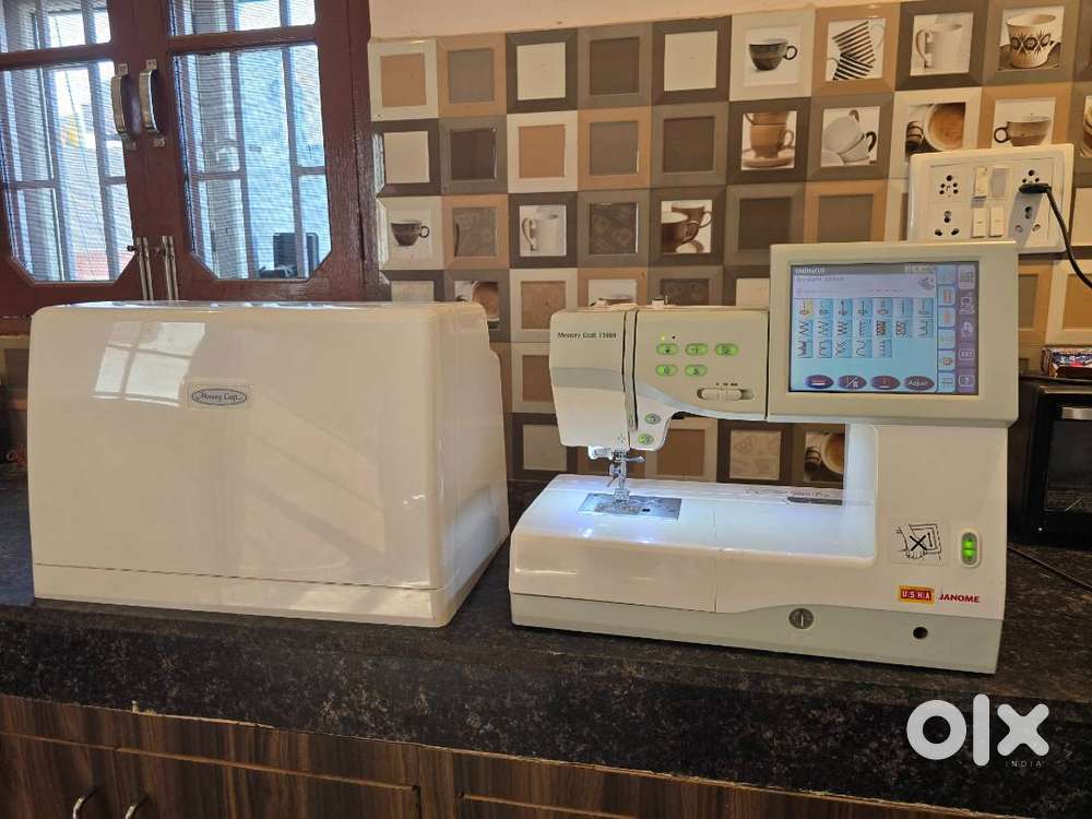 USHA JANOME Memory Craft 11000 - Premium Sewing & Embroidery Machine f