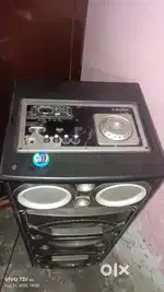 Dj home theatre 10 inch woofers and one ecoo mic