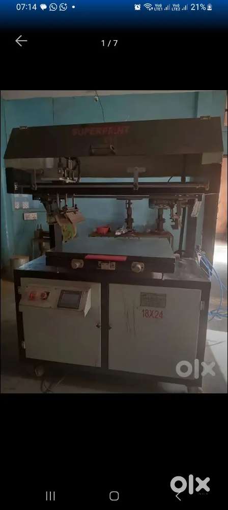 Screen printing machine