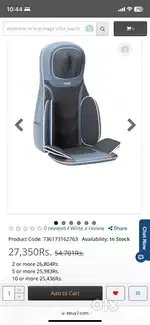 Full Body Massager with chair