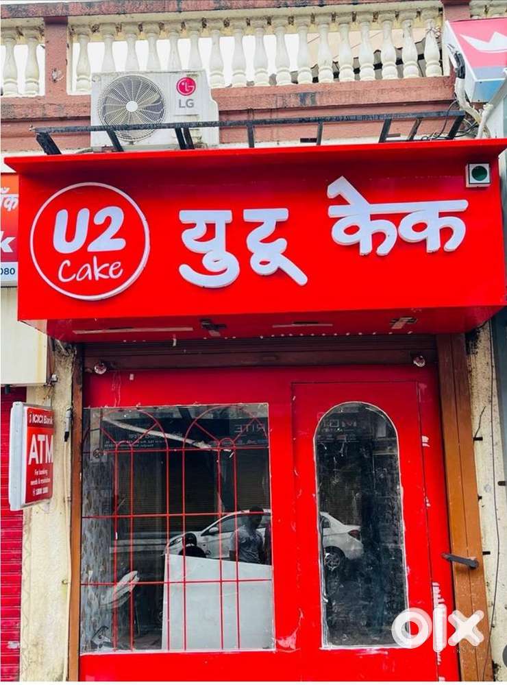 Only counter selling cake