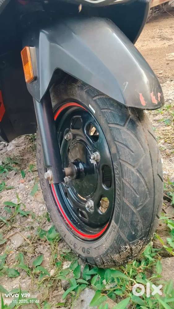 A scooty is good condition