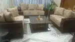 Seven seater sofa set with center table