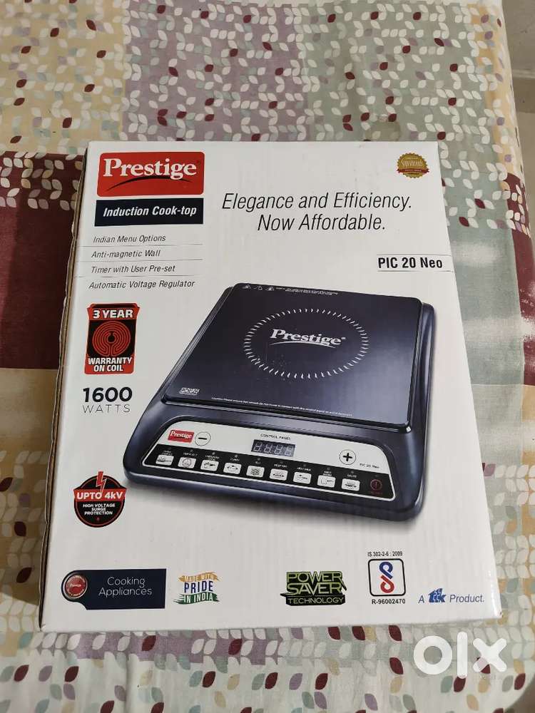 Induction Cooker not yet used