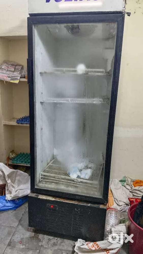 Commercial fridge 300 litres and shop counter