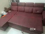 L shape Sofa cum bed for sale