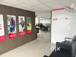 this is 800sqft furnishd office for rent in main gms road
