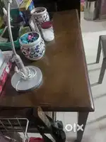 Dining table with 4 chairs, one study table and one rotating chair