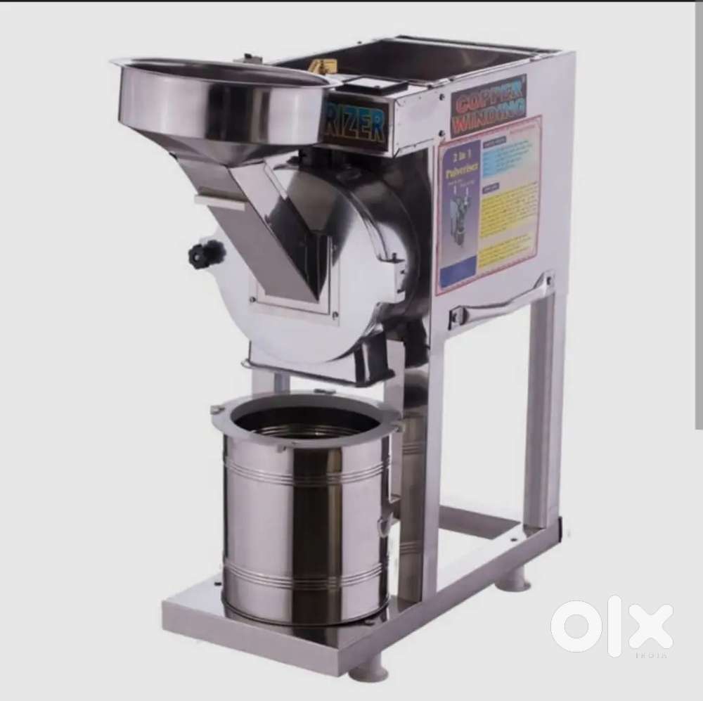 Chukki machine,  2 in 1 pulveriser