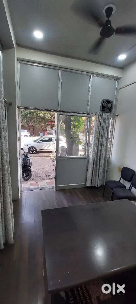 Semi furnished Cabin office in main road