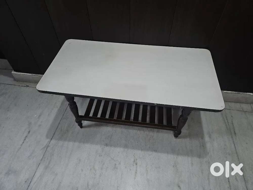 Centre Table + Side Table wooden Rs.2000 + Rs.1000