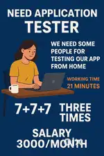 Need some people for testing our app