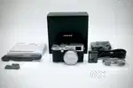 Fuji X100F 24.3 Silver Digital Point-and-Shoot Camera