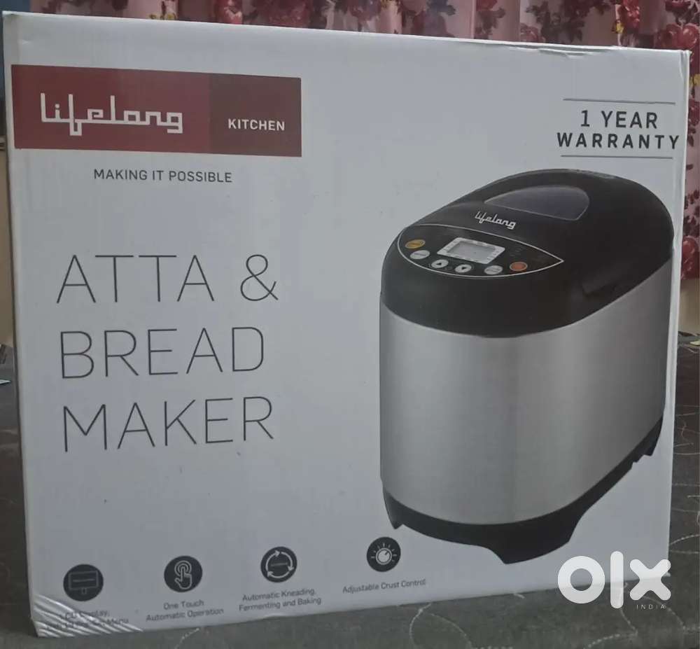 Lifelong Atta and Bread maker (BRand New) With 1 year warranty