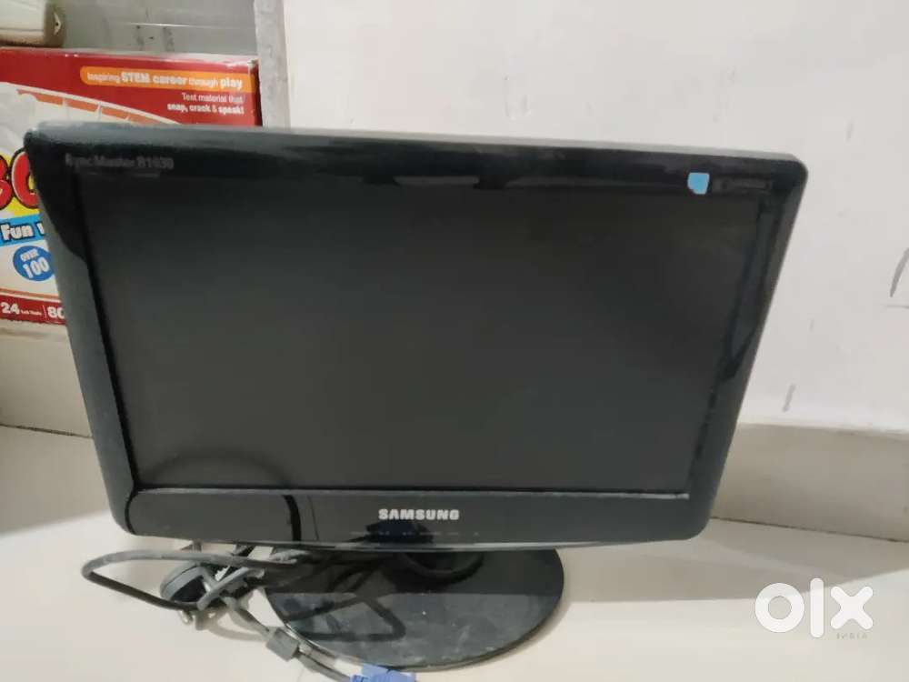 Computer monitor for emergency use