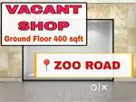 Ground Floor Vacant Shop for Rent At  Zoo Road
