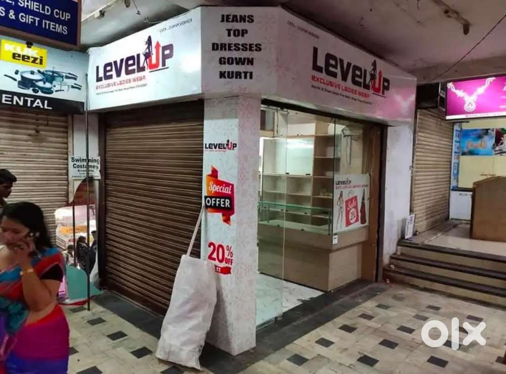Double Shutter Corner Shop at 10 No. market