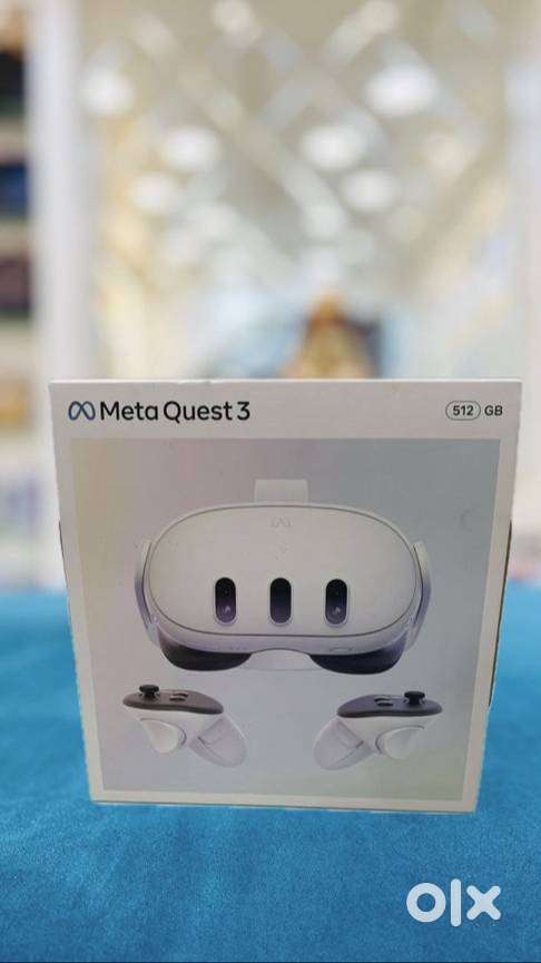 META QUEST 3 512GB BRAND NEW WITH ONE YEAR WARRANTY